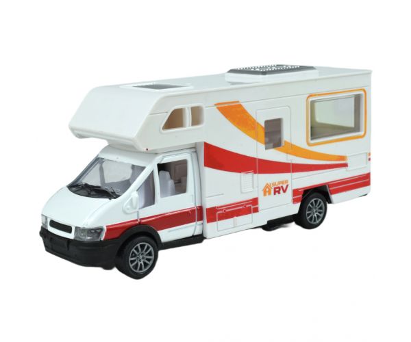 Die-Cast: Fém lakóautó többféle változatban 17cm 1db