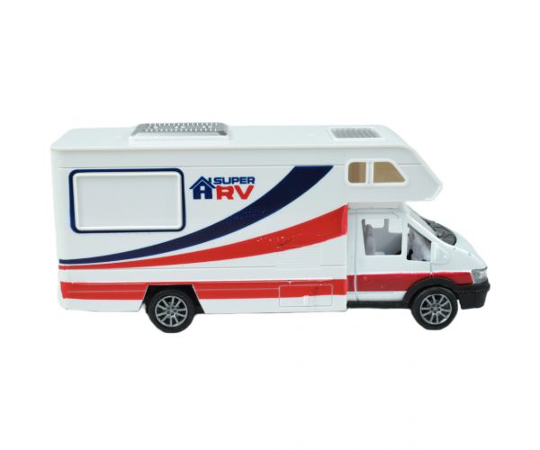 Die-Cast: Fém lakóautó többféle változatban 17cm 1db