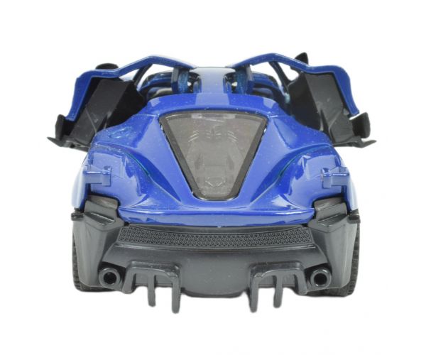 Die-Cast: Fém luxus sportautó nyitható ajtóval, többféle változatban 12cm 1db
