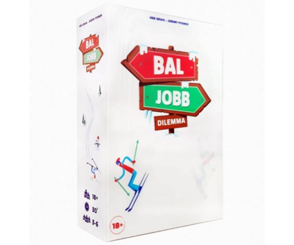 Bal jobb dilemma társasjáték