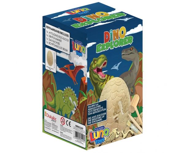 Dino Explorer: Régészeti meglepetés dinoszaurusz tojás többféle változatban