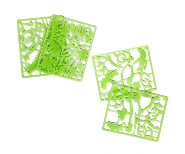 Dínós fluoreszkáló 3D puzzle többféle változatban 1db