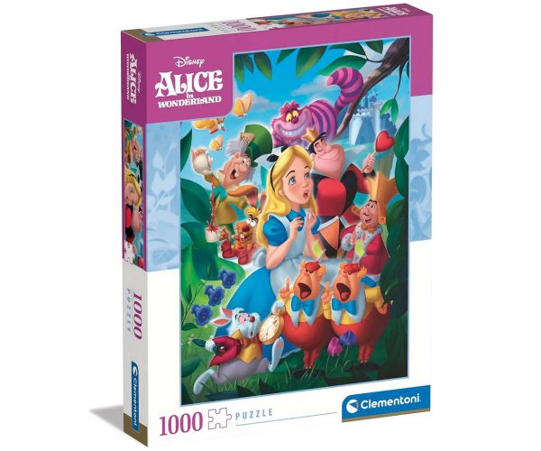 Disney: Alíz csodaországban 1000 db-os puzzle - Clementoni
