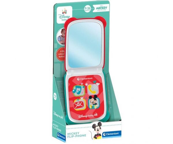 Disney Baby: Mickey egér játéktelefon - Clementoni