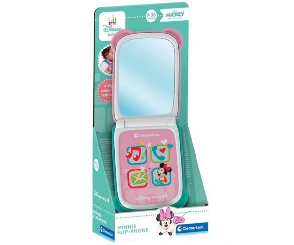 Disney Baby: Minnie egér játéktelefon - Clementoni