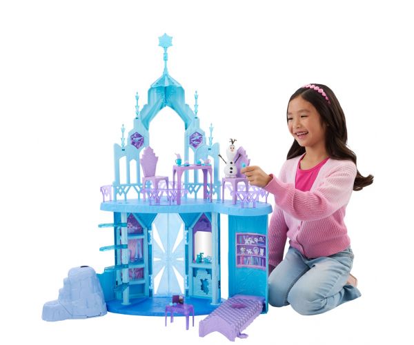 Disney Jégvarázs Elsa jégpalotája - Mattel