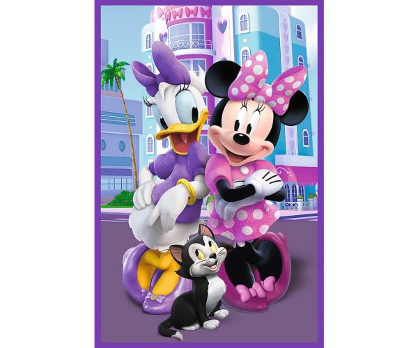 Disney: Minnie egér és barátai 3x80db-os puzzle - Trefl