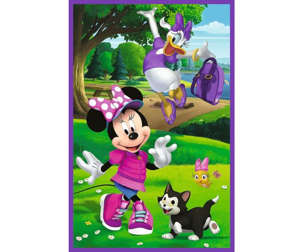 Disney: Minnie egér és barátai 3x80db-os puzzle - Trefl