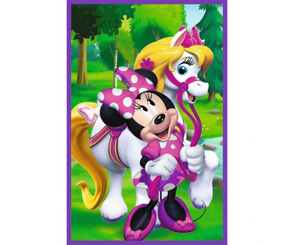 Disney: Minnie egér és barátai 3x80db-os puzzle - Trefl