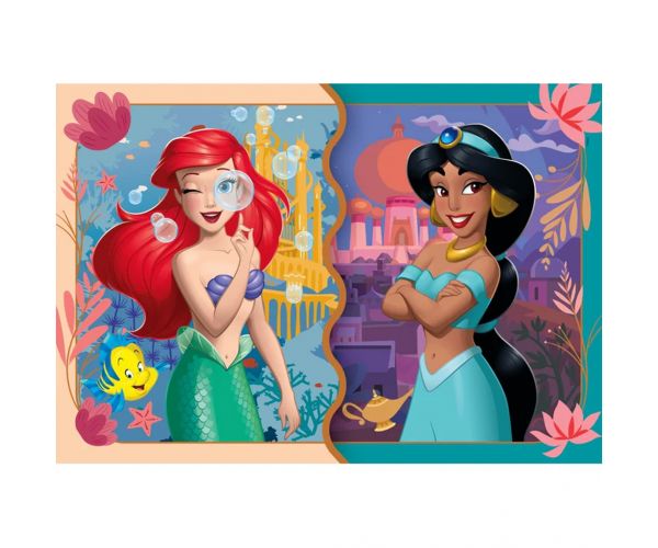 Disney Hercegnők 2 az 1-ben puzzle - Clementoni