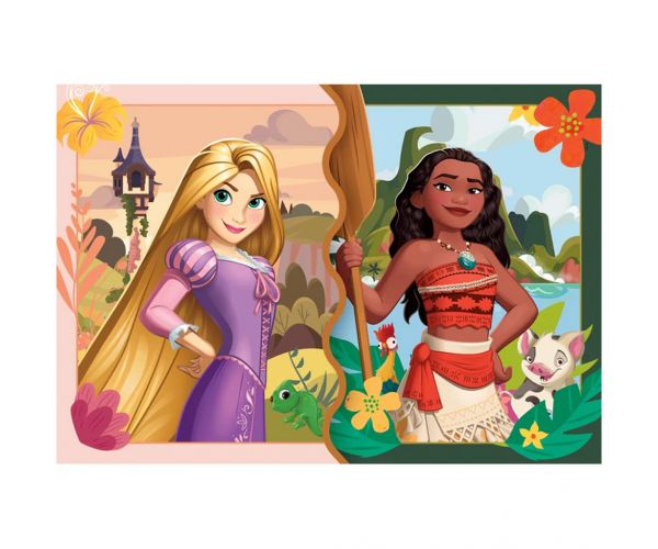 Disney Hercegnők 2 az 1-ben puzzle - Clementoni
