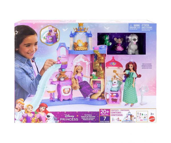 Disney Hercegnők: Kisállat kastély játékszett - Mattel