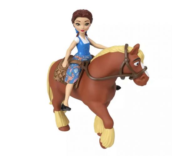 Disney Hercegnők: Mini Belle hercegnő királyi lovardája - Mattel