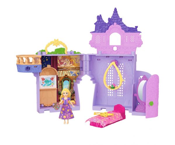 Disney Hercegnők Palota mini Aranyhaj babával - Mattel
