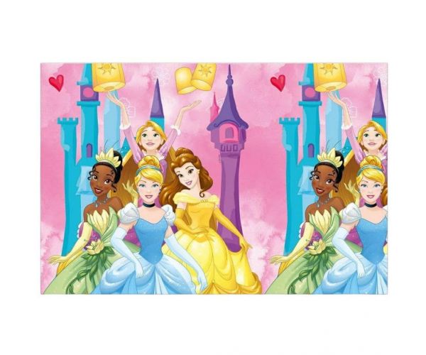 Disney Hercegnők: Papír asztalterítő 120x180cm