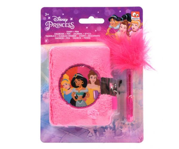 Disney Hercegnők Plüss napló tollal