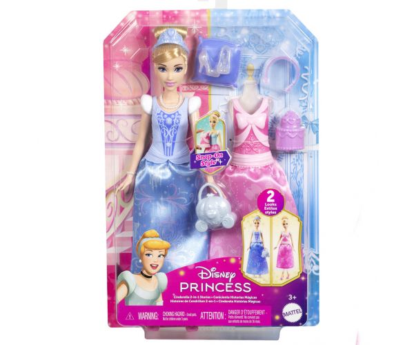 Disney Hercegnők: Mesés játékszett Hamupipőke baba - Mattel