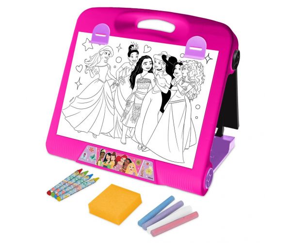 Disney Hercegnők: Travel Art hordozható kétoldalas festőállvány