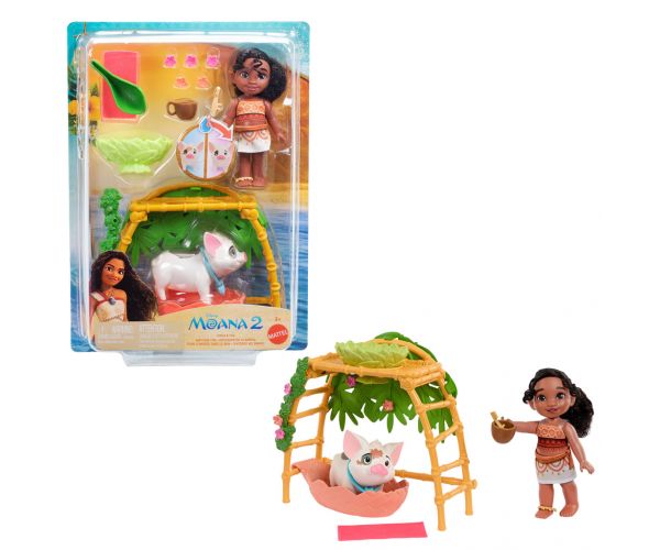 Disney Hercegnők: Vaiana 2 tesók játékszett - Mattel