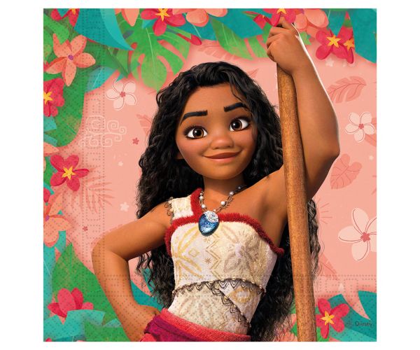 Disney Hercegnők Vaiana 2 20db-os 2 rétegű szalvéta csomag