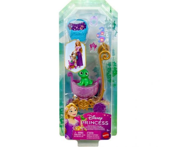 Disney Hercegnők Kiskedvenc hintó Aranyhaj - Mattel