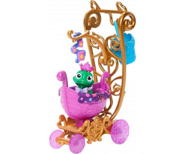 Disney Hercegnők Kiskedvenc hintó Aranyhaj - Mattel