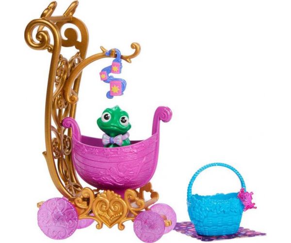 Disney Hercegnők Kiskedvenc hintó Aranyhaj - Mattel