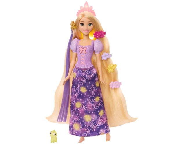 Disney Hercegnők Aranyhaj varázs baba kiegészítőkkel - Mattel