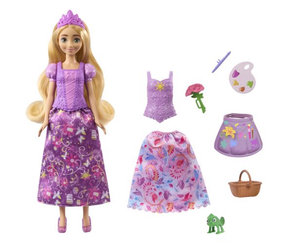 Disney Hercegnők: Aranyhaj mesés játékszett - Mattel