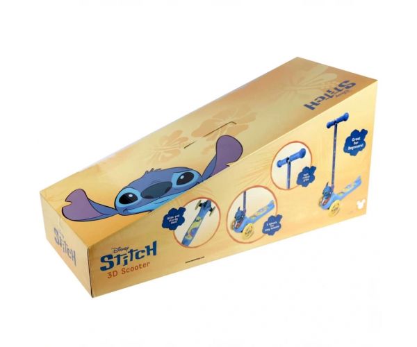 Disney Stitch 3D háromkerekű roller - Mondo Toys
