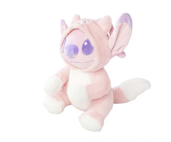 Disney Stitch Angyal plüss figura róka jelmezben 25cm-es - Simba Toys