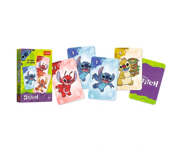 Disney: Stitch Fekete Péter kártyajáték - Trefl