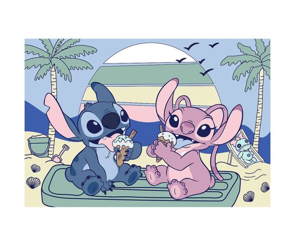 Disney Stitch Fagylaltos móka 60db-os puzzle - Trefl