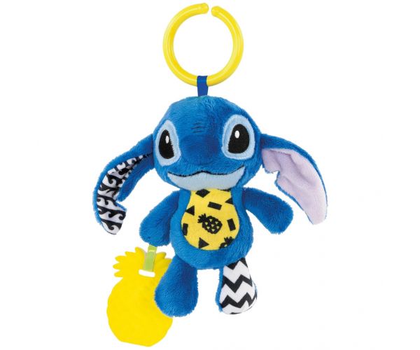 Disney Stitch puha csörgő bébijáték - Clementoni