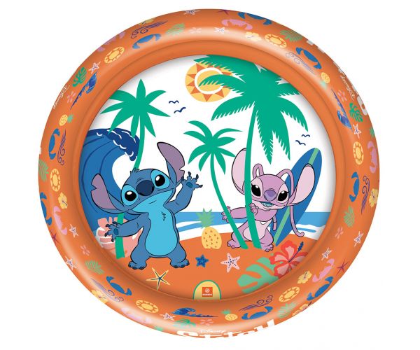 Disney Stitch 2 gyűrűs felfújható medence 100cm - Mondo Toys
