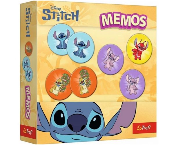 Disney Stitch memóriajáték - Trefl