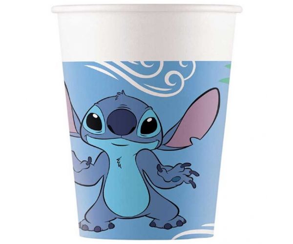 Disney Stitch papírpohár 8db-os szett 200ml