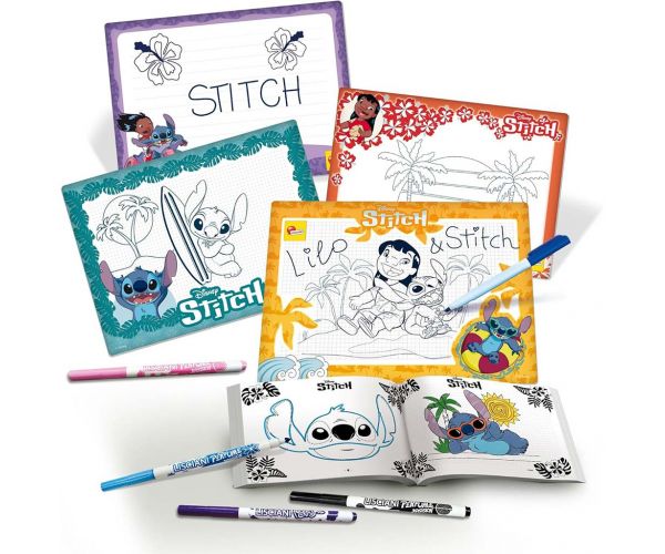 Disney Stitch rajziskola szett - Lisciani
