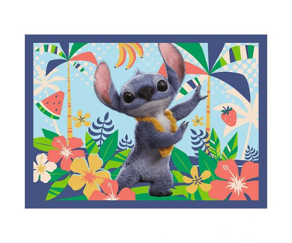 Disney: Stitch nyaralása 4 az 1-ben puzzle - Trefl