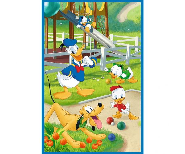 Disney: Mickey egér csapata 3x80db-os puzzle - Trefl