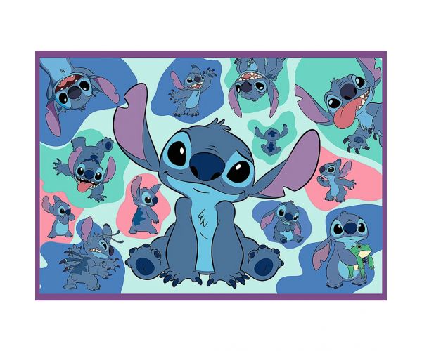Disney: Csodálatos Stitch 4x250db-os puzzle - Trefl