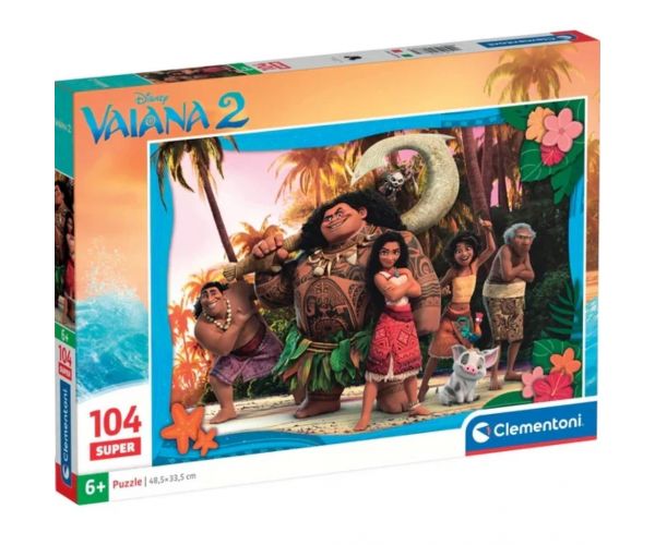 Disney Vaiana 2 104db-os Super puzzle - Clementoni