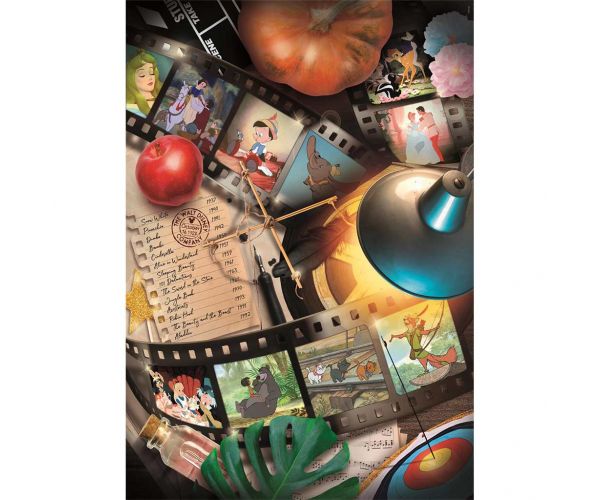 Disney klasszikusok 1000db-os Compact puzzle 50x70cm - Clementoni