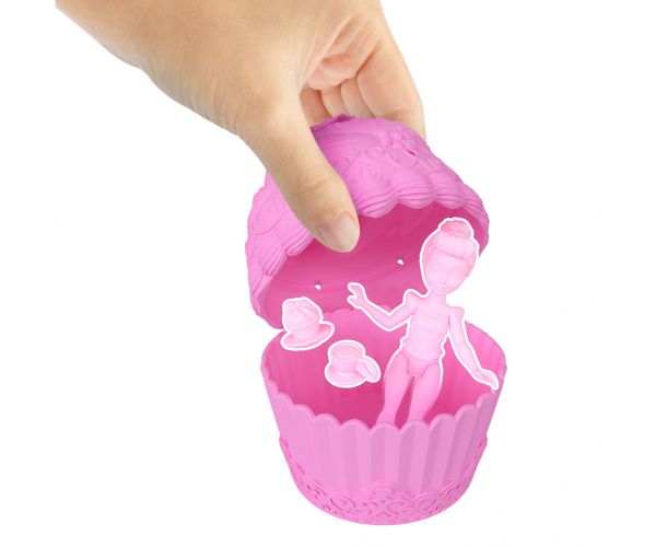 Disney Hercegnők: Mini cupcake meglepetés baba 1db - Mattel