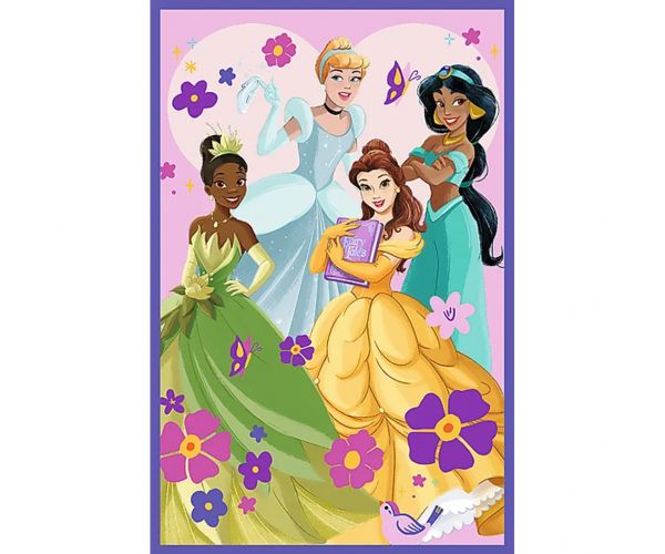 Disney hercegnő barátok 3x80db-os puzzle - Trefl