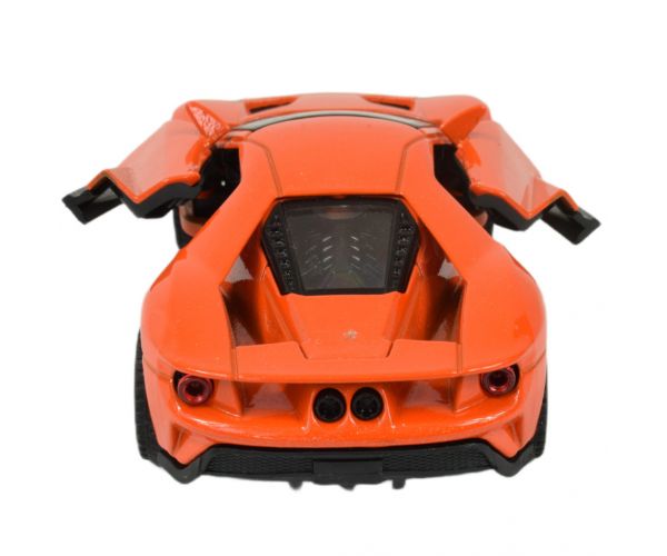 Die-Cast: Sportautó fénnyel és hanggal többféle változatban 13cm