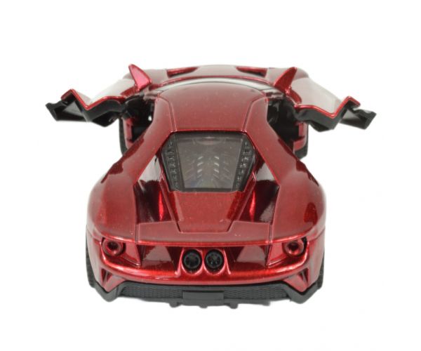 Die-Cast: Sportautó fénnyel és hanggal többféle változatban 13cm