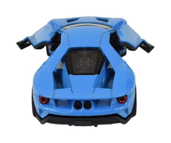 Die-Cast: Sportautó fénnyel és hanggal többféle változatban 13cm