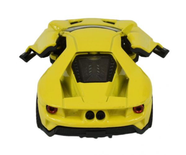 Die-Cast: Sportautó fénnyel és hanggal többféle változatban 13cm