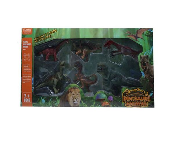 Dino World: 6db-os dinoszaurusz szett
